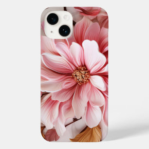 Coque Pour iPhone 14 Fleurs roses vintages