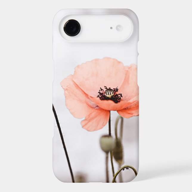 Coques Case-Mate iPhone Fleurs rouges de pavot (Verso)