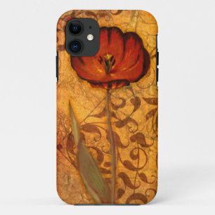Coques Pour iPhone Fleurs rouges I