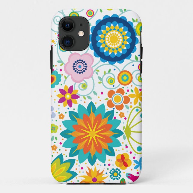 Coques Case-Mate iPhone Fleurs sauvages (Dos)