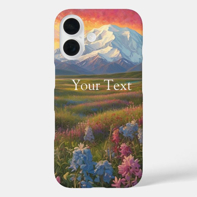 Coques Case-Mate iPhone Fleurs sauvages de Denali (Verso)