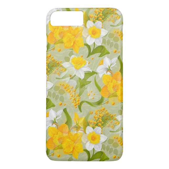 Coques Case-Mate iPhone fleurs spectaculaires de ressort (Dos)