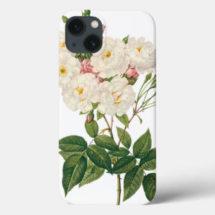 iPhone 13 Case Fleurs Vintage Floral Blush Noisette Rose Redoute