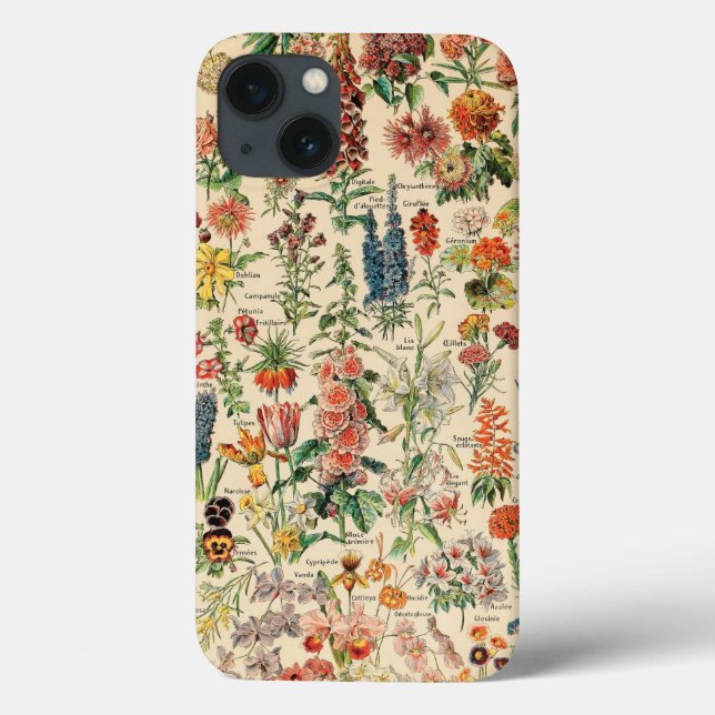 Coques Case-Mate iPhone Fleurs vintages (Verso)
