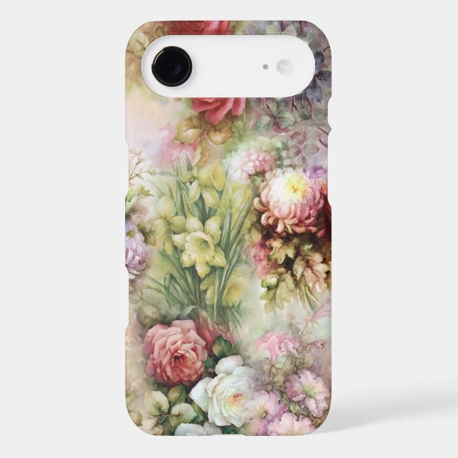 Coques Case-Mate iPhone Fleurs vintages (Verso)
