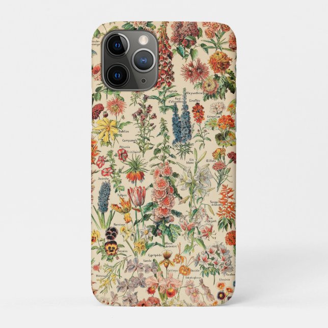 Coques Case-Mate iPhone Fleurs Vintages (Dos)