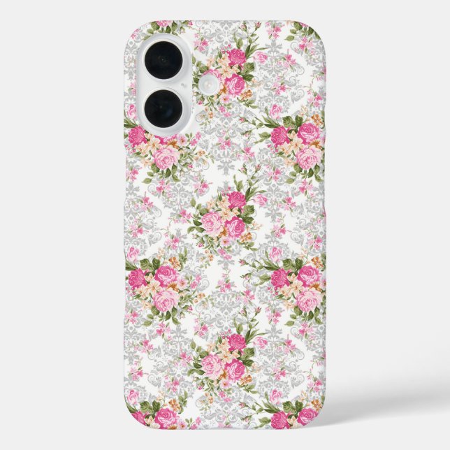 Coques Case-Mate iPhone Fleurs vintages (Verso)