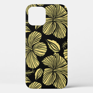 Case-Mate iPhone Case fleurs vintages et transparentes d'hibiscus tropic
