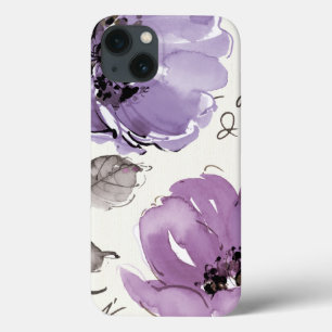 Case-Mate iPhone Case Fleurs violettes