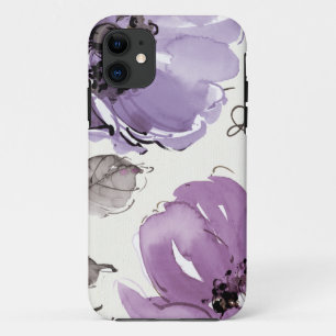 Etui iPhone Case-Mate Fleurs violettes