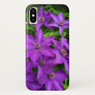 Case-Mate iPhone Case Fleurs violettes Clematis photo