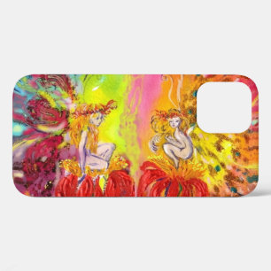 Etui iPhone Case-Mate FLEUVES D'AUBE / Fleurs FLEUES Rose Jaune