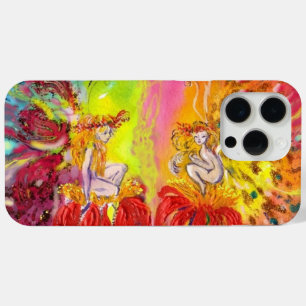 Coque iPhone 15 Pro Max FLEUVES D'AUBE / Fleurs FLEUES Rose Jaune