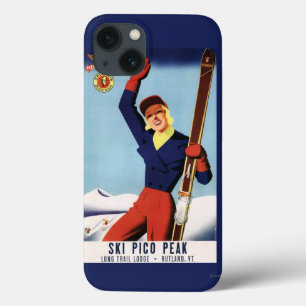 Etui iPhone Case-Mate Flexible Flyer Pin-Up Skiing Girl