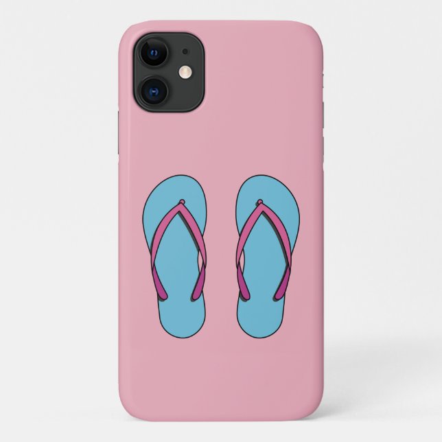 Coques Case-Mate iPhone Flip Flops de plage (Dos)