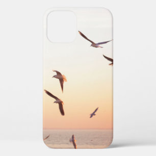 Case-Mate iPhone CASE FLOC D'OISEAUX BLANCS ET BROWN