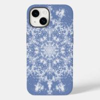 Flocon de neige fractionné en dentelle Abstraite s