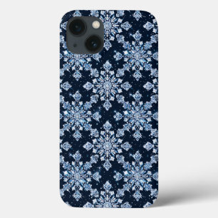 Case-Mate iPhone Case Flocons de neige 3d bleus
