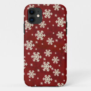 Coque iPhone 11 Flocons de neige de Noël