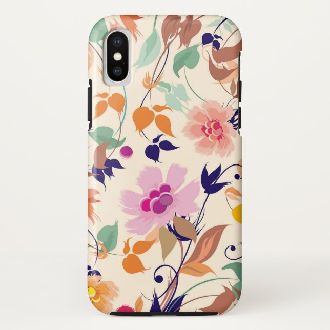 Coques Case-Mate iPhone Floral (Dos)