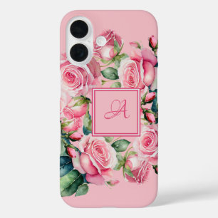 Coque Pour iPhone 16 Floral Aquarelle Fleurs