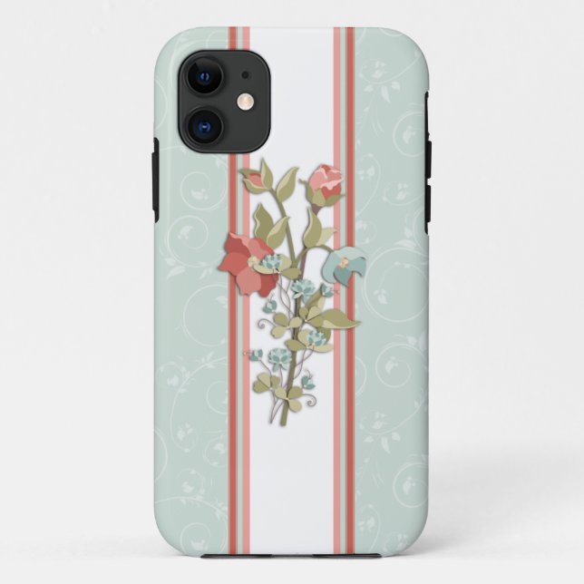 Coques Case-Mate iPhone Floral de Provence (Dos)