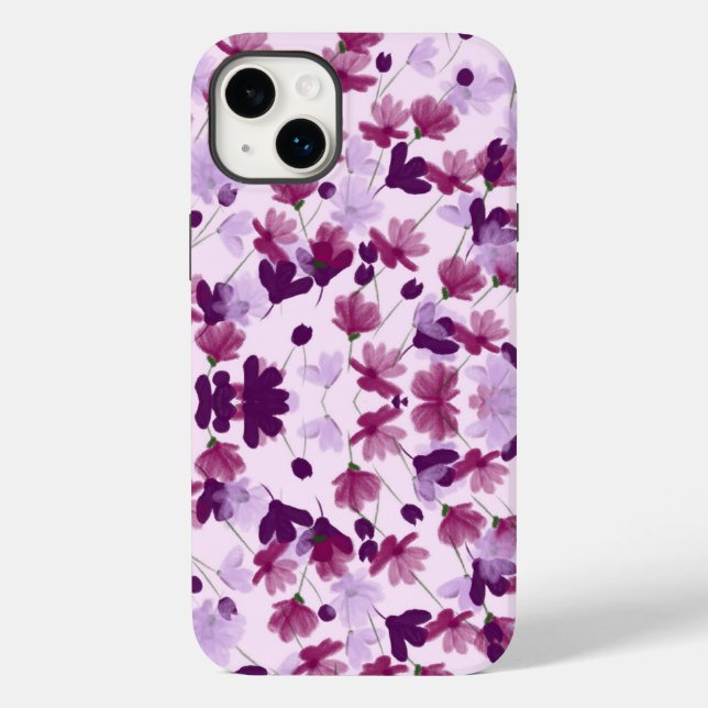 Coques Case-Mate iPhone Floral en fleurs Abstrait (Verso)