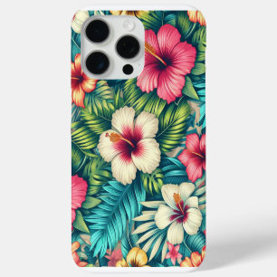 Coque iPhone 15 Pro Max Floral hawaïen/tropical