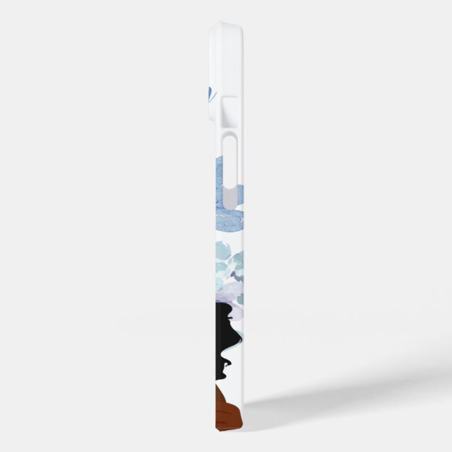 Coques Case-Mate iPhone Floral iPhone Case – Elegant "Woman" Design (Verso / Gauche)