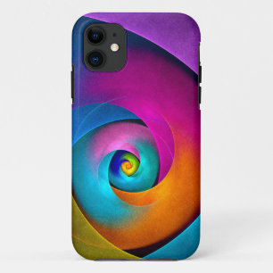 Case-Mate iPhone Case Floral moderne Art Abstrait rose Bleu Motif #17