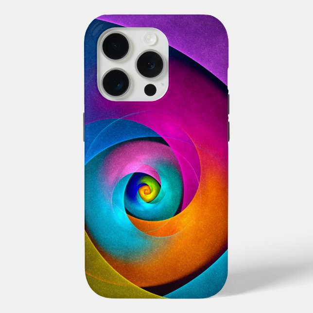 Coques Case-Mate iPhone Floral moderne Art Abstrait rose Bleu Motif #17 (Verso)