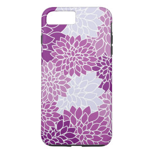 Etui iPhone Case-Mate Floral moderne blanc et violet