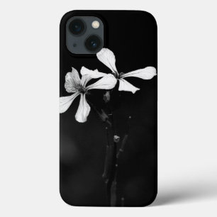 Case-Mate iPhone Case floral noir et blanc minimal