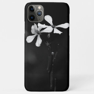 Case-Mate iPhone Case floral noir et blanc minimaliste