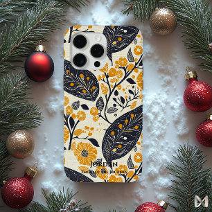 Coque iPhone 15 Pro Max Floral Paisley Harmony - Blend Artistique Global