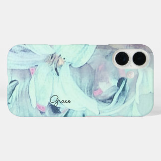 Coque Pour iPhone 16 Floral personnalisé