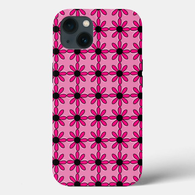 Coques Case-Mate iPhone Floral rose (Verso)