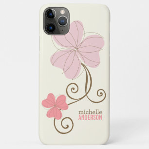 Etui iPhone Case-Mate Floral rose chic