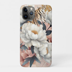 Case-Mate iPhone Case Floral rustique vintage élégant tiger