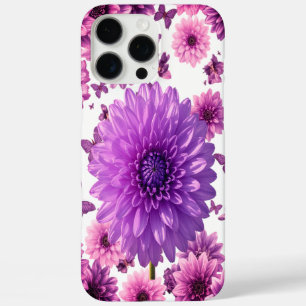 Coques iPhone 16 Pro Max Florale Rose Romantique