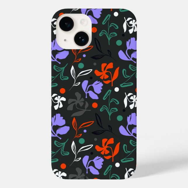 Coques Case-Mate iPhone Flore au crépuscule (Verso)