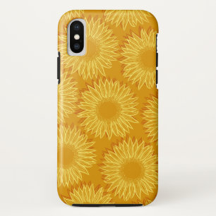 Case-Mate iPhone Case Flore Rustique Tournesol Feu à main