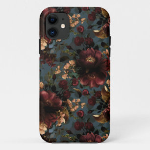 Case-Mate iPhone Case Flore sombre Moody Flowers antique gothique