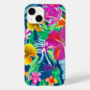 Coque Pour iPhone 14 Flore Tropicale Exotique Et Téméraire