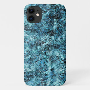 Case-Mate iPhone Case Floresta azul sob nevasca ou vidro trincado