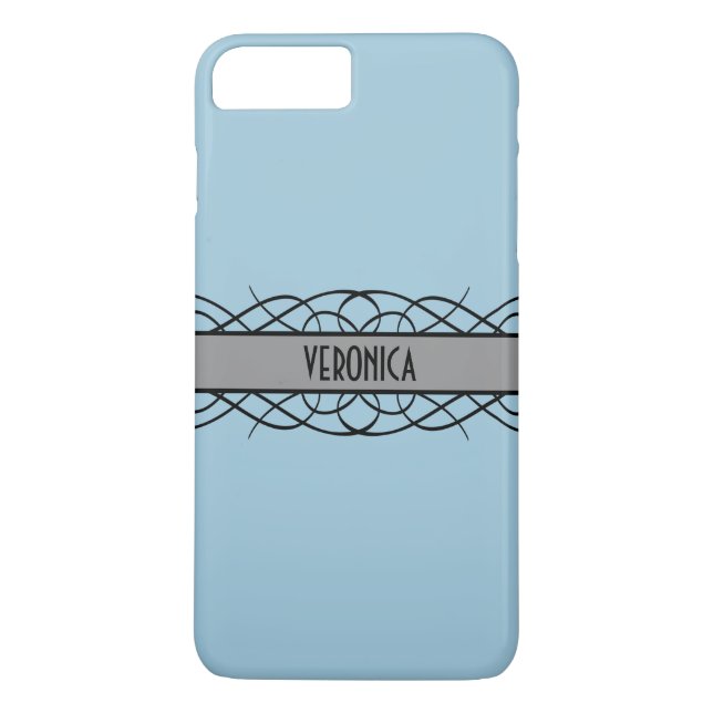 Coques Case-Mate iPhone Flourish Gray Deco (Dos)