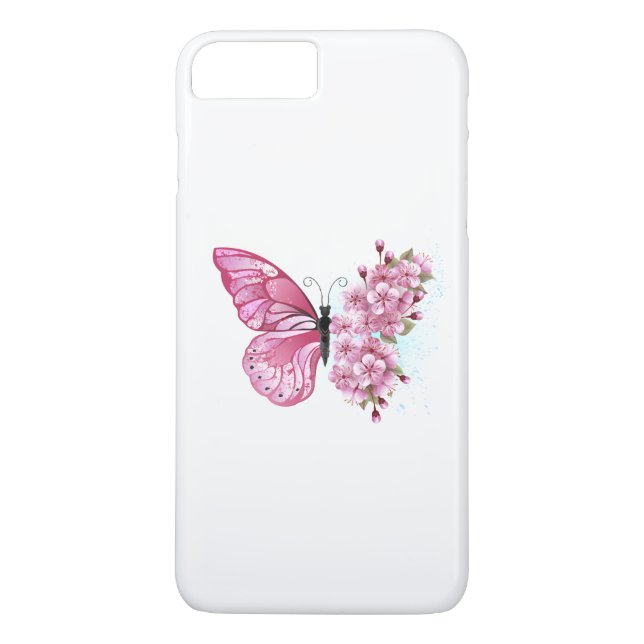 Coques Case-Mate iPhone Flower Butterfly (Dos)