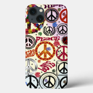Coques Pour iPhone Flower Power Peace & Love Hippie