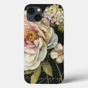 Etui iPhone Case-Mate Flowers on Black