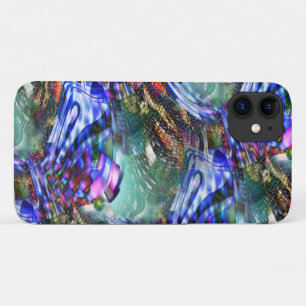 Case-Mate iPhone Case Fluctuation de l'image virtuelle colorée sur le cu